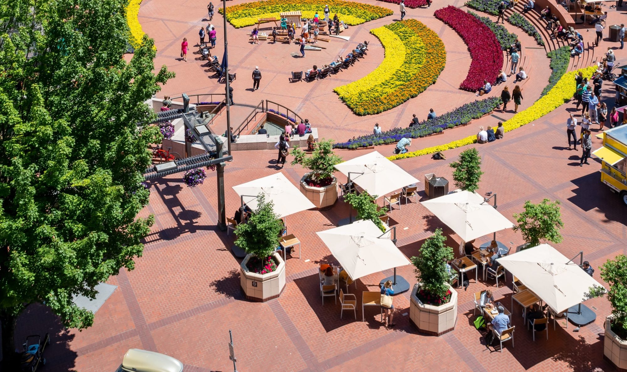 Pioneer Courthouse Square And Ikea Portland Continue Their