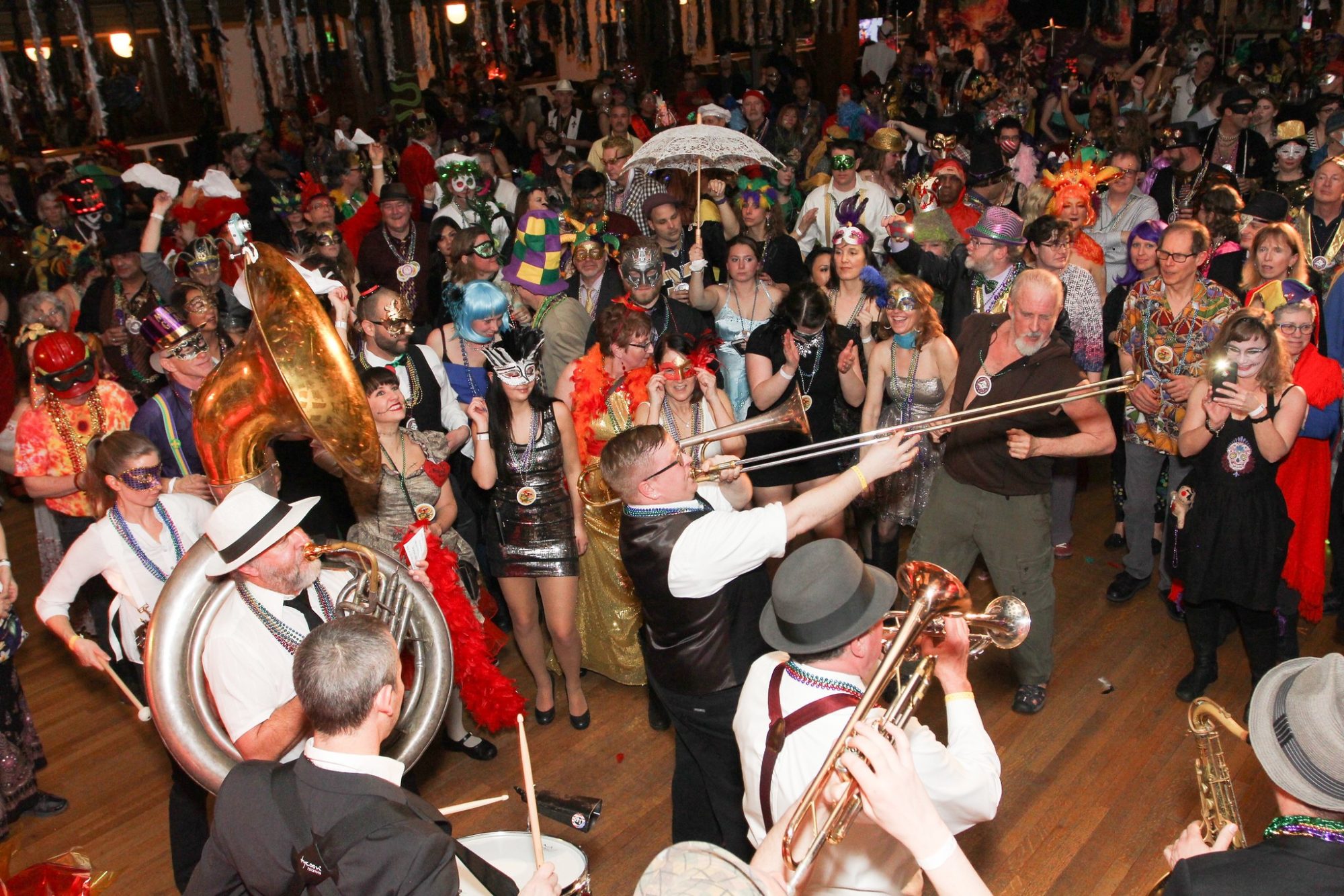 BrassRoots Movement with Mysti Krewe at Polka Dot Downtown - The Square